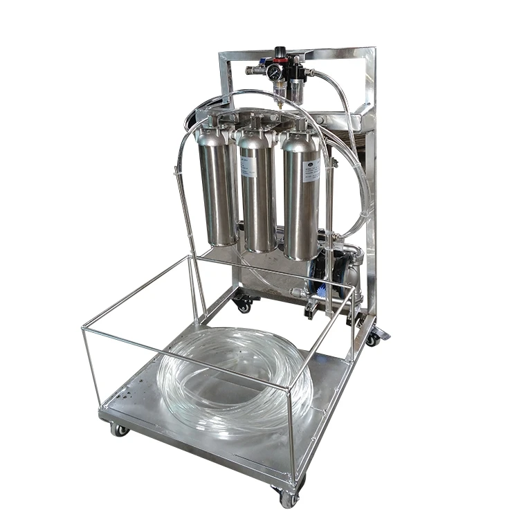
Wholesale High Quality Mobile Trolley Multi Stage Filter with Filter Bag 