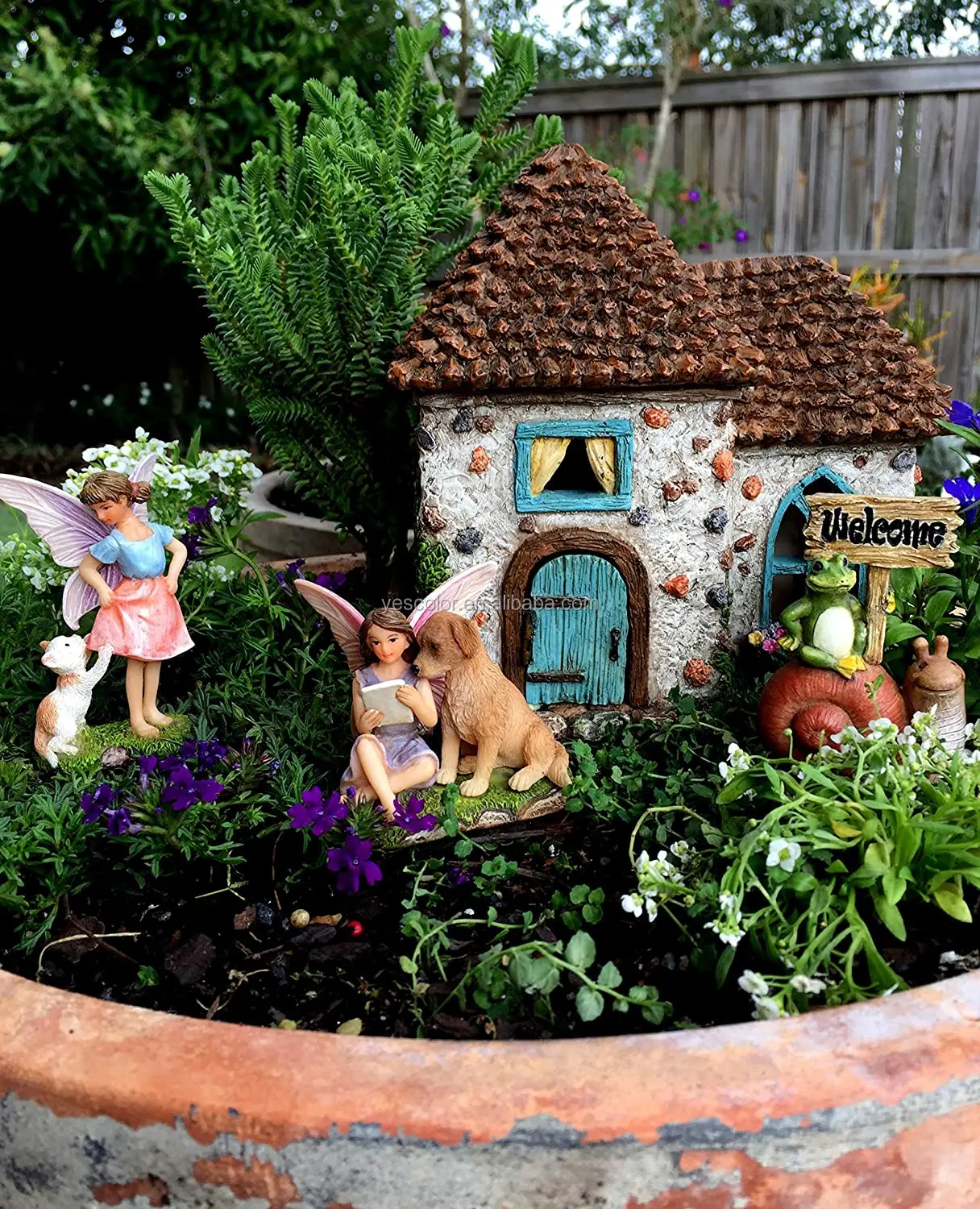 Wholesale Fairy Garden House Kit For Outside Buy Fairy Garden House