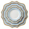 JC sky blue moroccan style vajilla de porcelana kitchen porcelain dinnerware sets
