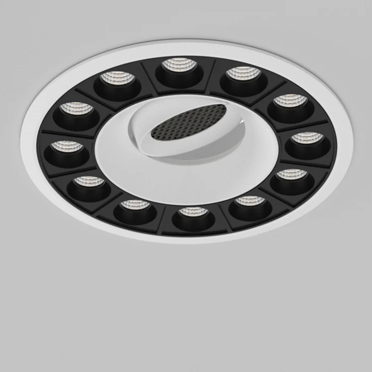 LED downlight with tracking spot light circular grill light best selling high quality spotlight ceiling