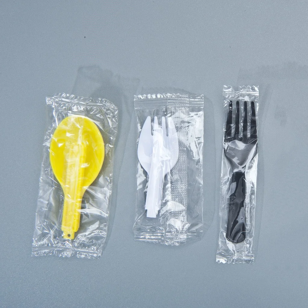 Individual Package Plastic Disposable Folding Spoon Fork Buy Folding