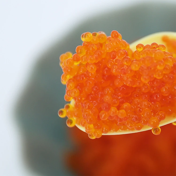 Seasoned Flying Fish Roe Flying Fish Roe Frozen Tobiko Sushi Japanese