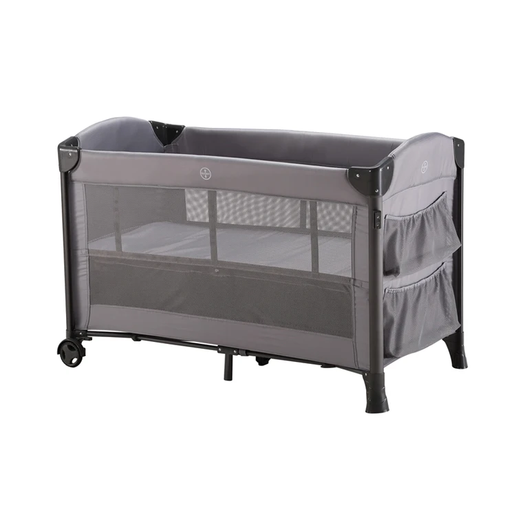 travel cot with drop side