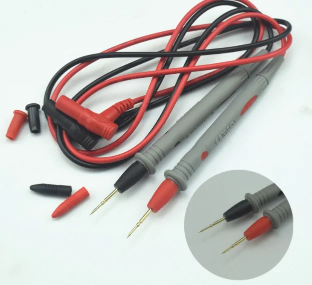 2x Probe Tester Leads Cable Universal for Digital Multimeter Meter 1000V 10A New 