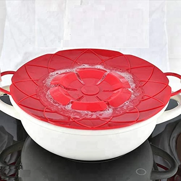 Silicone Spill Stopper Lid