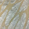 export beautiful 3d embossed leaves print flannel fabric for baby