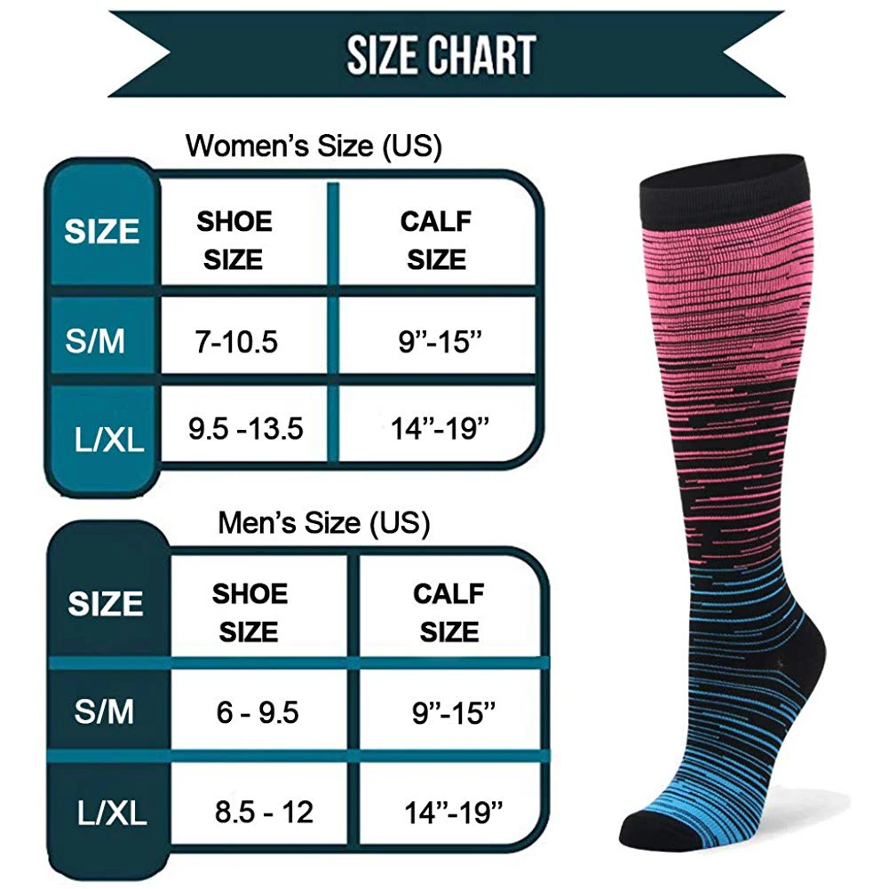 Wholesale Elite Medical Compression Socks Amazon Custom Women Athletic Socks for Performance Recovery Sports
