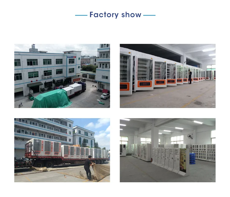 convenient personalised vending machine factory for food