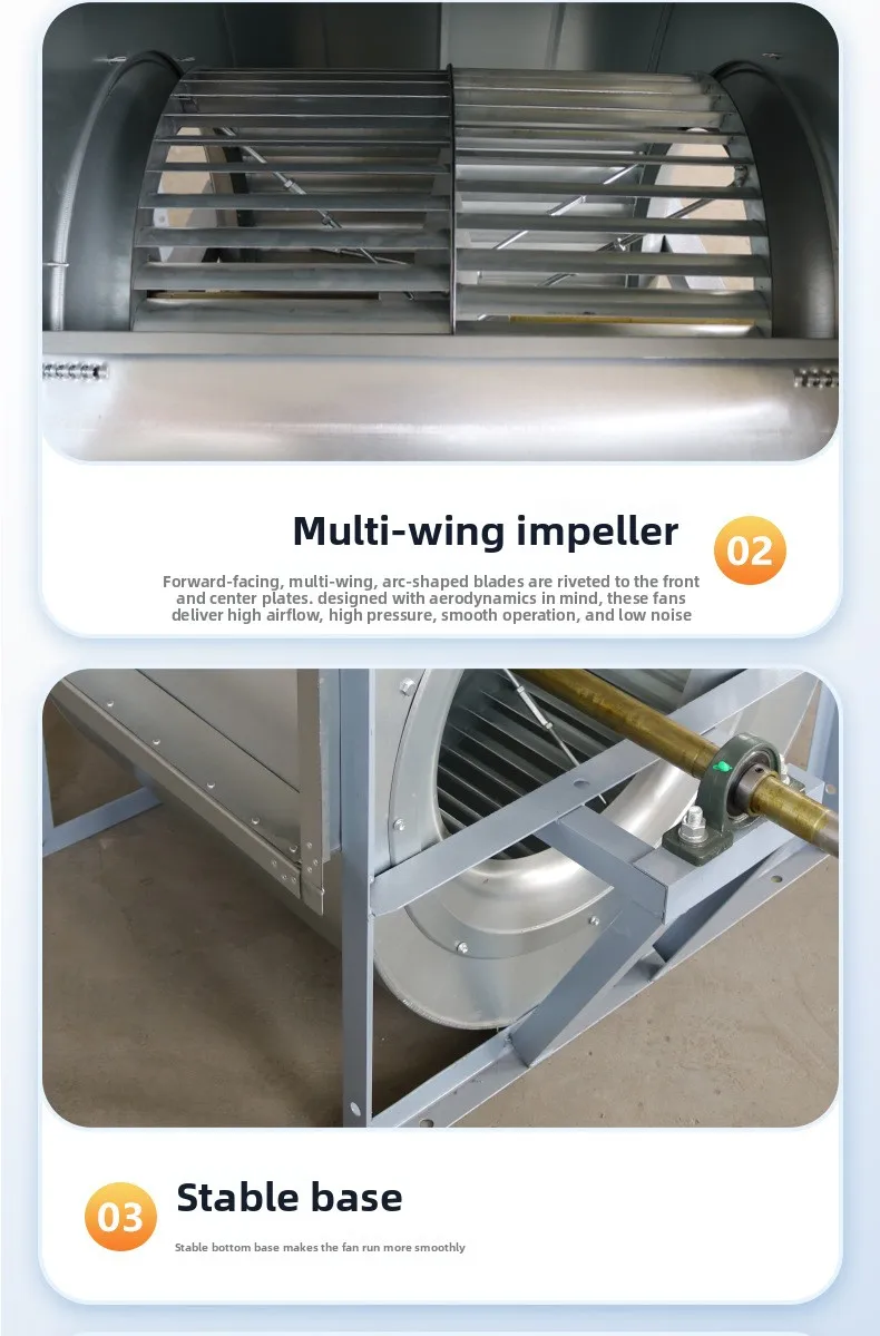 Centrifugal Blower, 220V, 380V, 400mm - detail 16