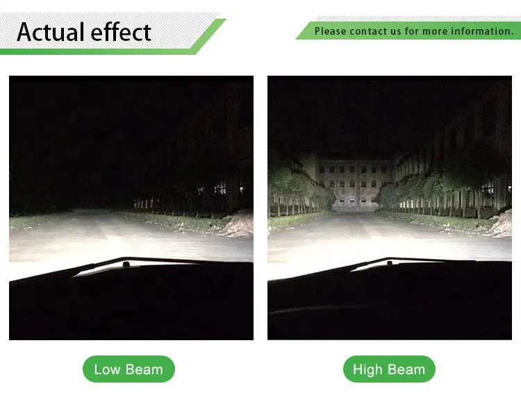 Cheap Adjustable Replacement Small Mini Led H7 Car Light Automotive Lamp 1500lm H11 H4 Auto Car H4 Led H7 Led Headlight