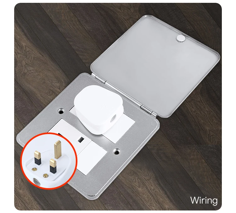 Wholesale Britain standard multi module 13A open floor socket