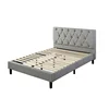 High Quality Latest Upholstered King Queen Double Platform Bed