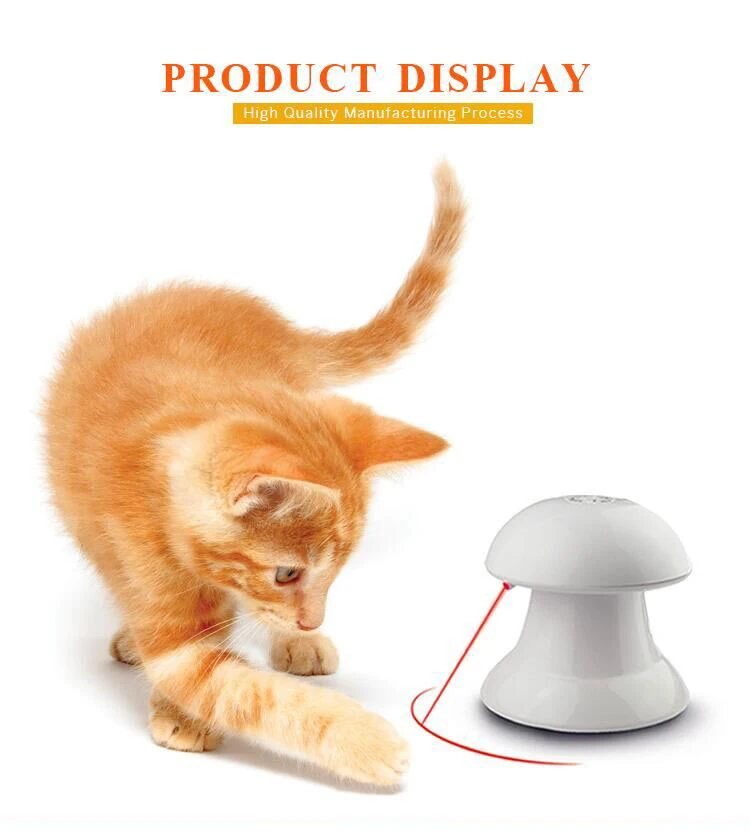 cat paw electronic cat toy white persian paw style