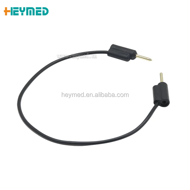unshielded plug new electrode to old machine stackable 2.0mm needle electrode adapter cable - ANKUX.COM