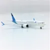Customized 1:400 scale 737-8 MAX high detailed die cast model airplanes 737 800 Max for Garuda Indonesia