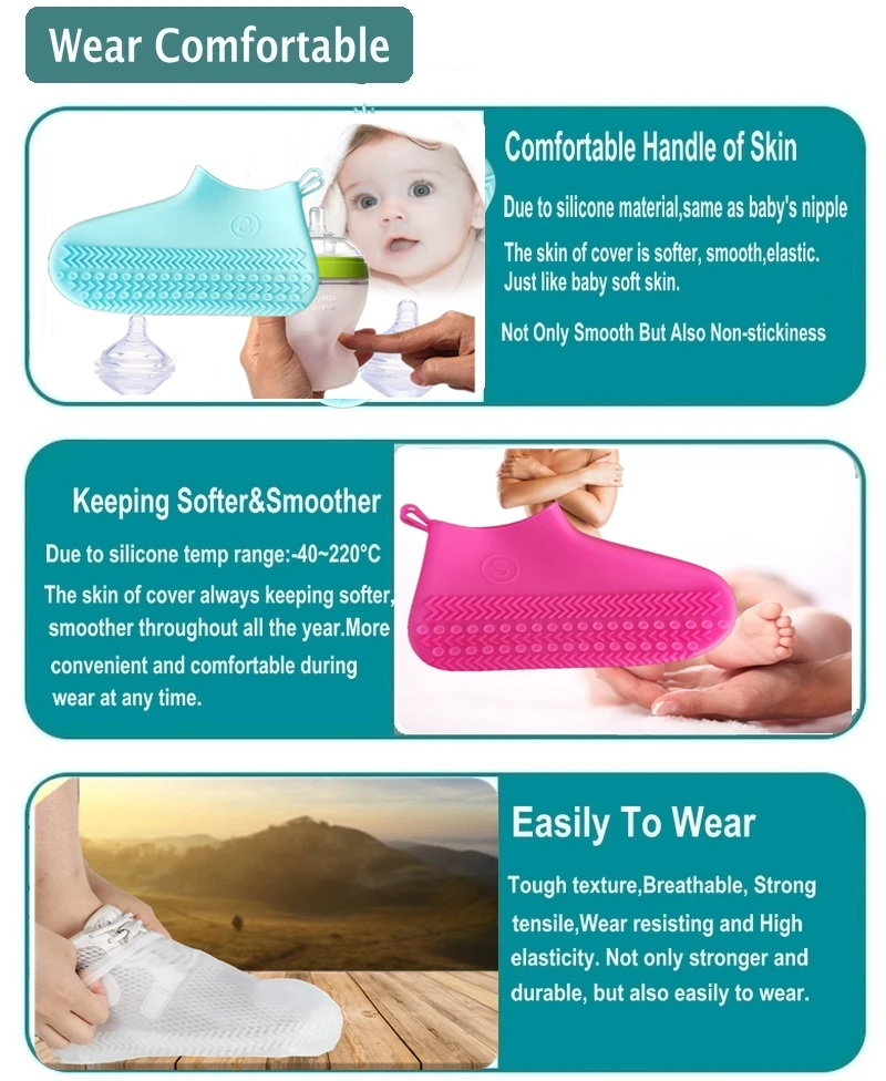 Manufacturer Wholesale New Design Soft pvc waterproof quen shoe cover rain cover for shoes.jpg
