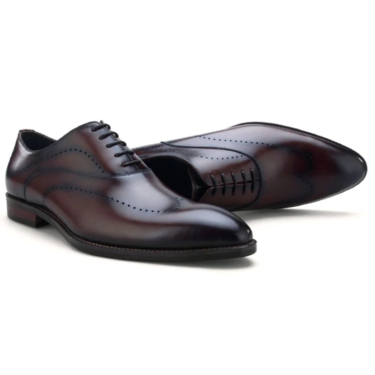 Men's Luxurious Formal Dress Shoes - Genuine Leather Oxford