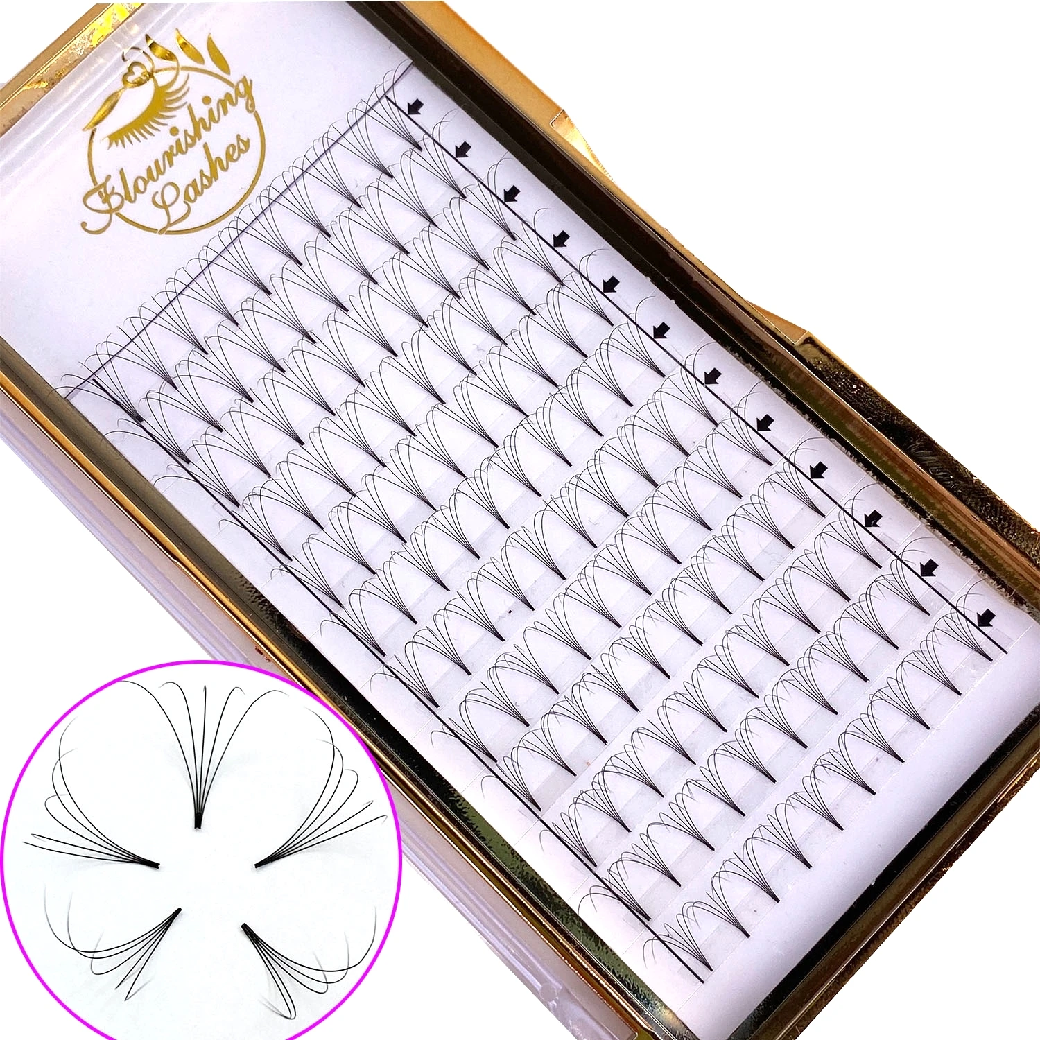 

Pre Made Lashes,1 Tray