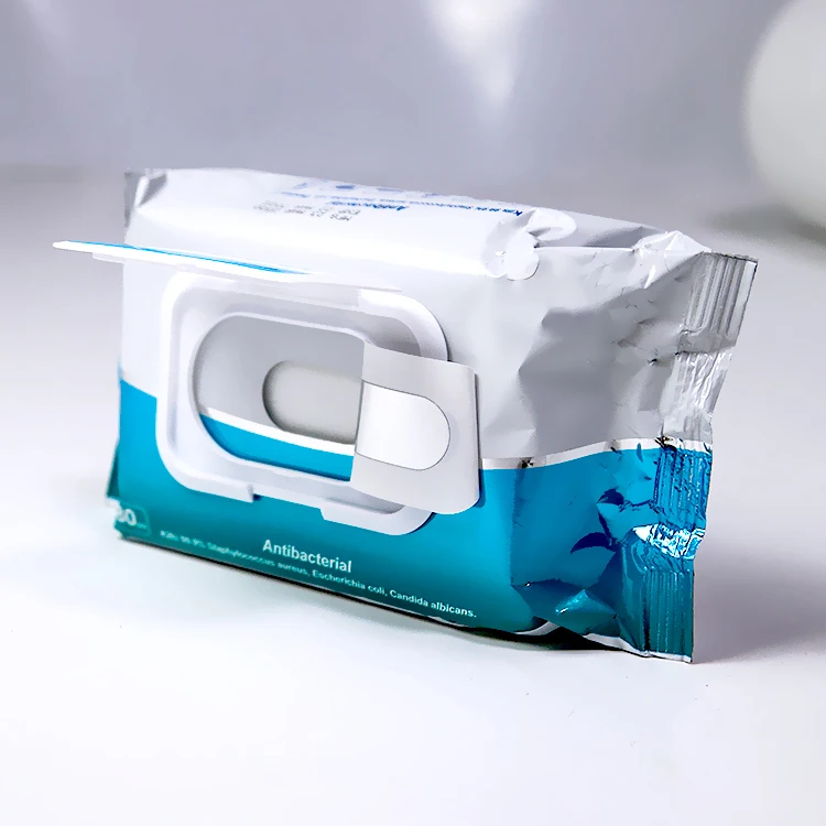 Wet Wipes For Hands & Face 10 Count Travel Pack Anti Bacterial Wet