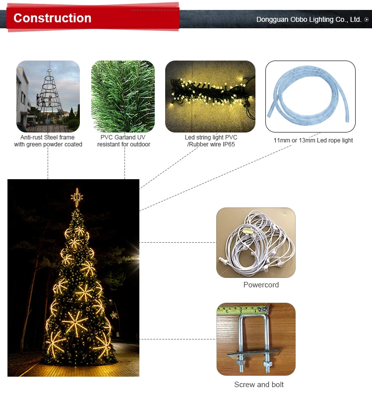 LED exterior luces LED de Navidad Cherry árbol de luces - China Luz de  árbol, Arce Tree