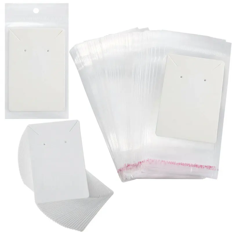 Earring And Necklace Jewelry Set Paper Cards