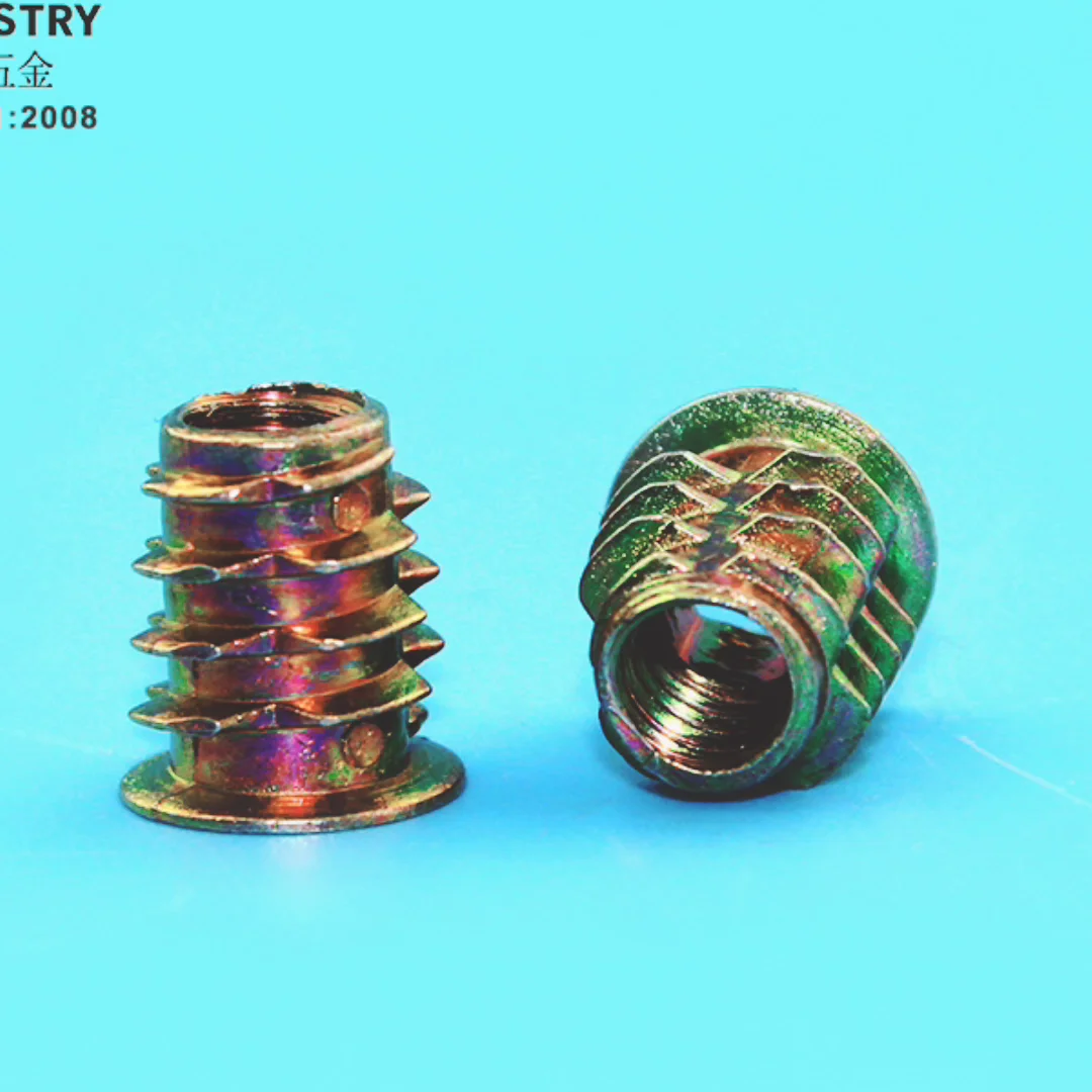 M6 X 20mm Furniture Threaded Inserts For Wood Insert Nut Buy