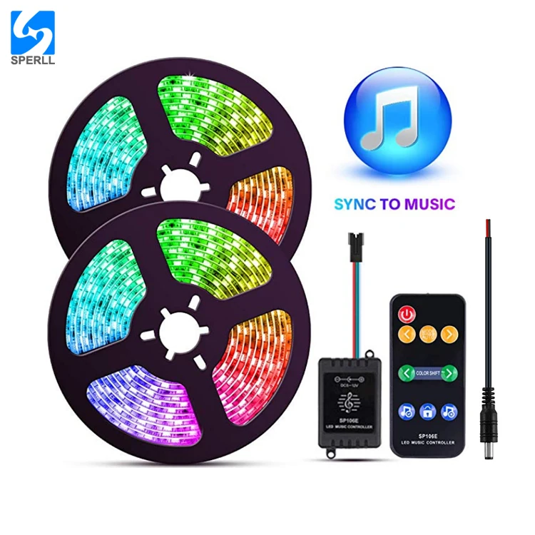 Factory Direct Sale SP106E Addressable RGB Remote RF Wireless Magic Color Music Led Pixel Controller