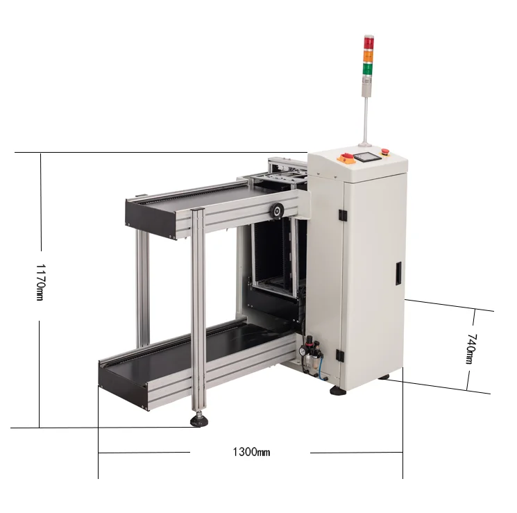 KAYO-50P SMT Automatic PCB Loader Machine SMT Assembly Production Line PCB Conveyor PCB Magazine Loader