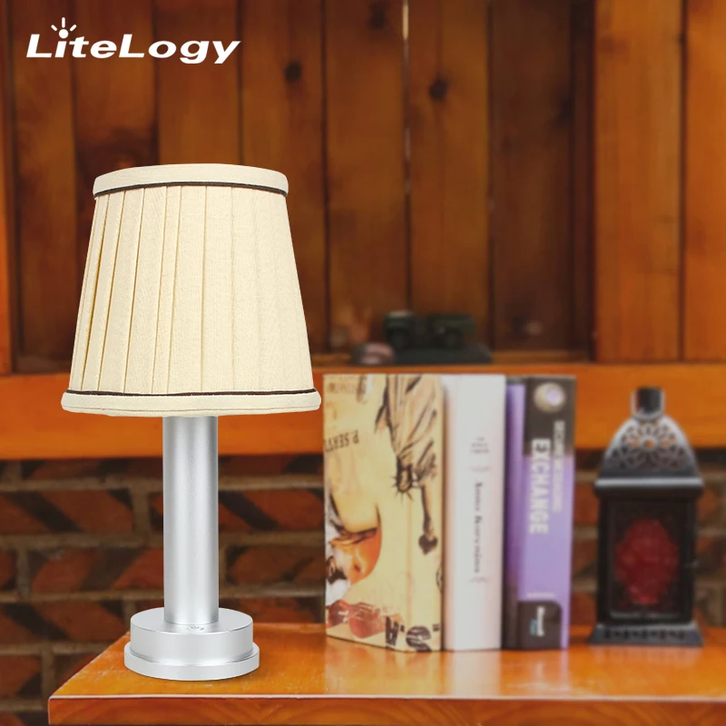 LED cordless portable  Table Lamp rechargeable reading lamp for living room garden
