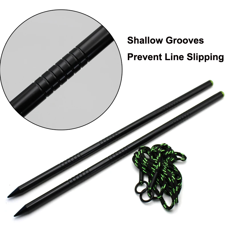 Aluminium Distance Marker Sticks New Carp Fishing Line Winding Distance