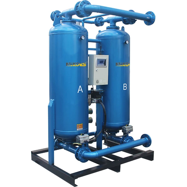 Dew Point 20 40 Degree Heatless Regenerative Adsorption 11m3/min Compressor Desiccant Air
