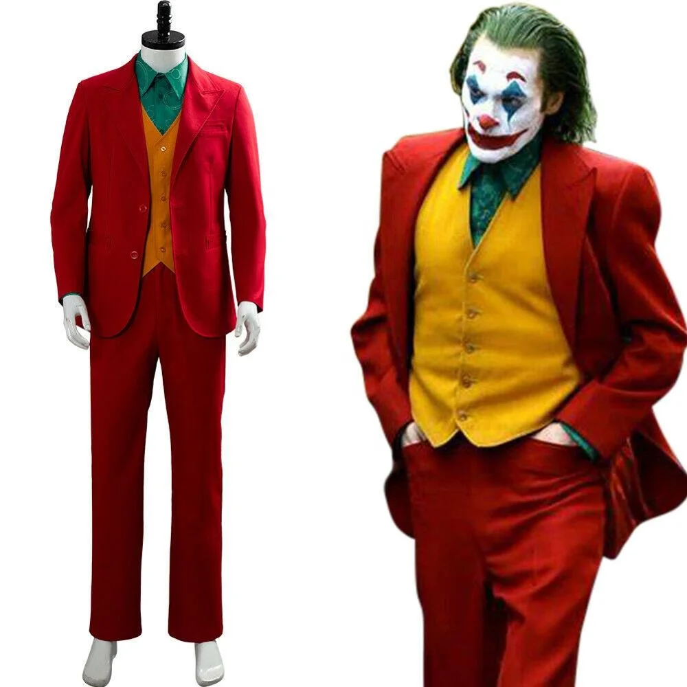 Deluxe Joker Kostumu Gercek Kotuler Suicide Squad