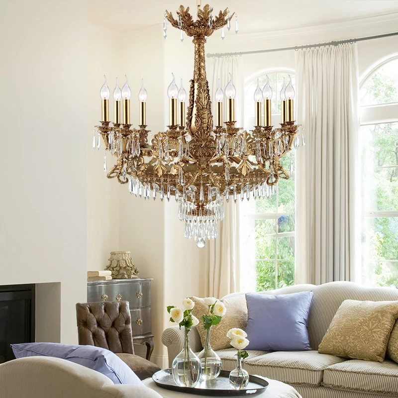 antique bronze living room chandeliers