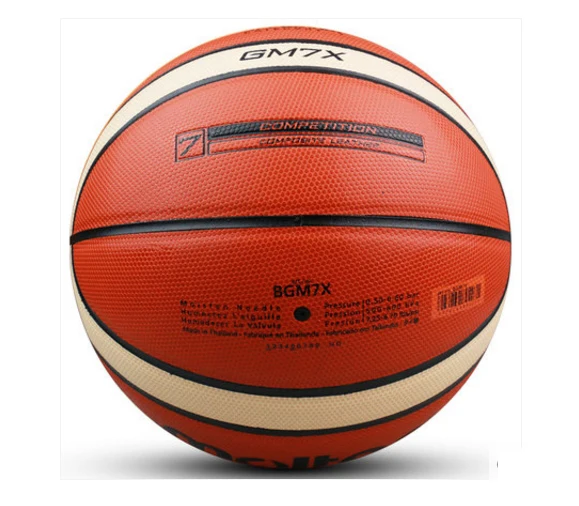 Promotion Cheap Basketball Pu Leather Official Standard Size 7 Molten