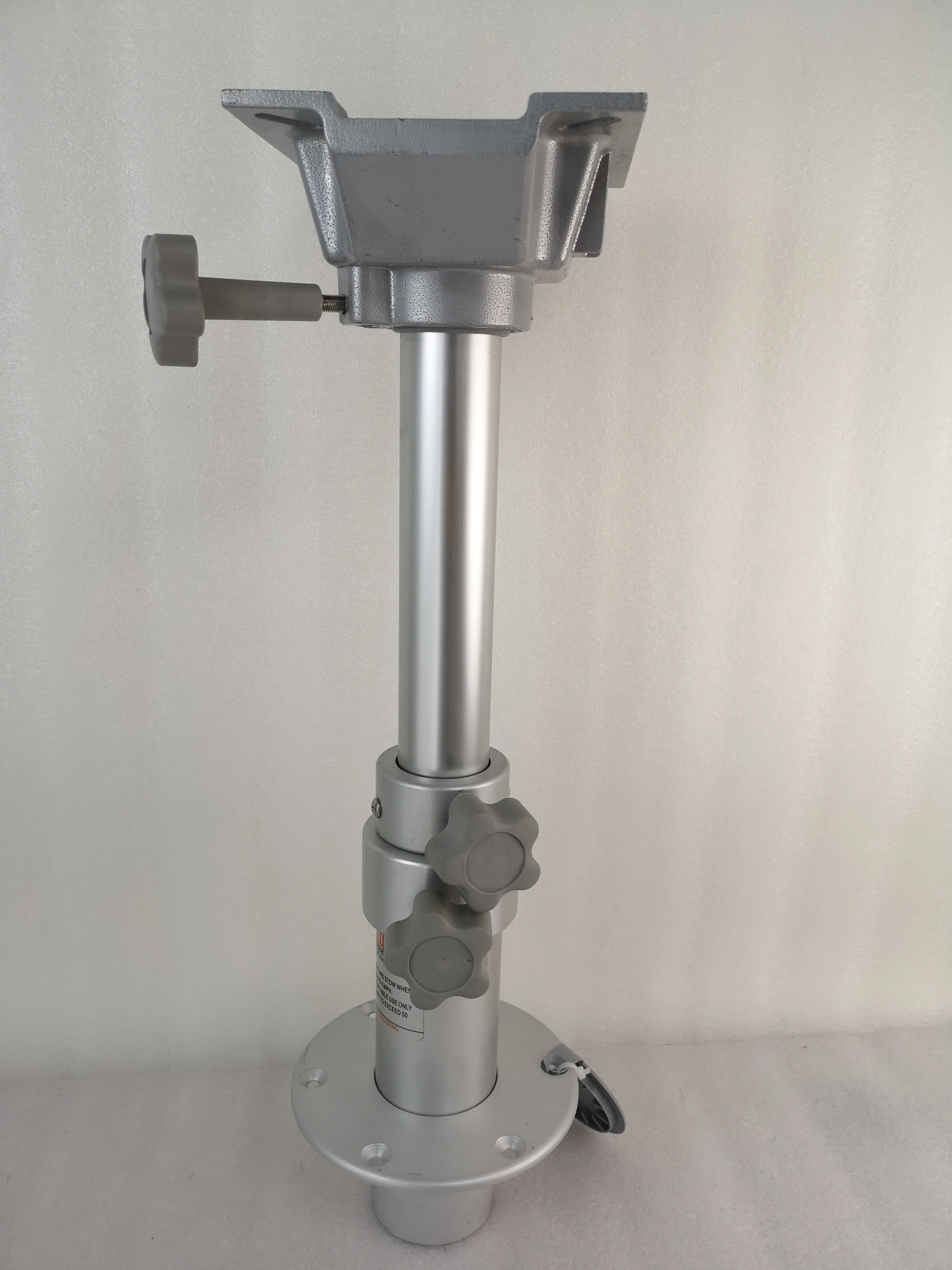 Telescopic Adjustable 3 Step Table Top Pedestal 290-690mm For Marine Boat RV Caravan 189603