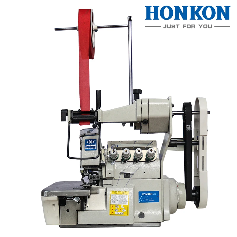 Hk 7004/lfc High Speed Four Thread Overlock Sewing Machine 08mm Max
