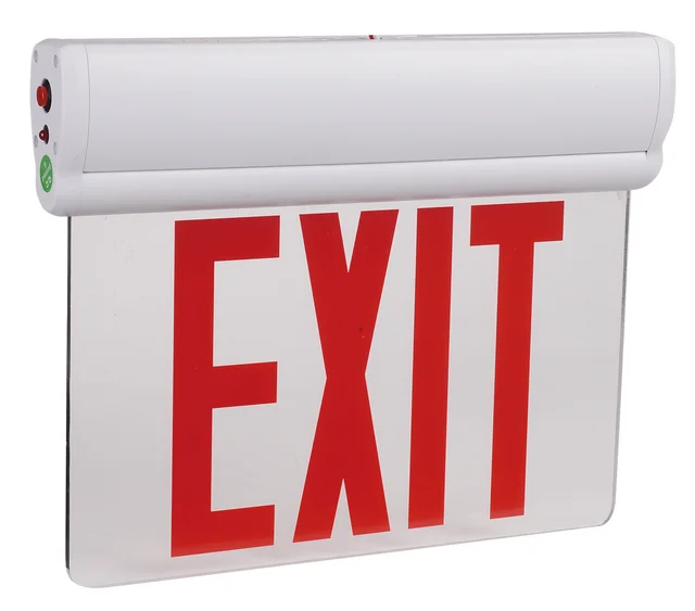 UL Listed Edge lit Exit Led Sign