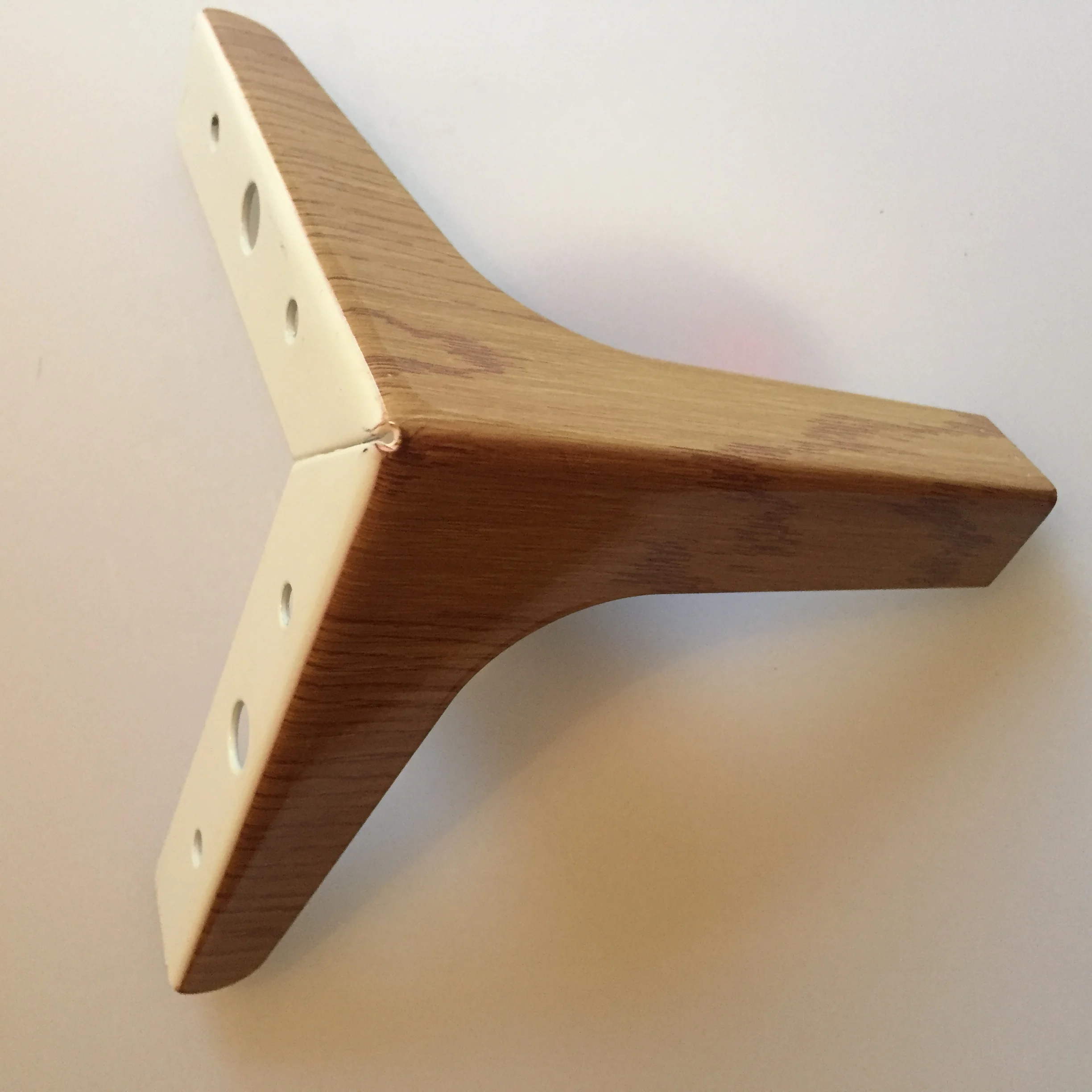 Rose Gold Y Style Sofa Leg,Custom Color Metal Feet For Furniture Legs