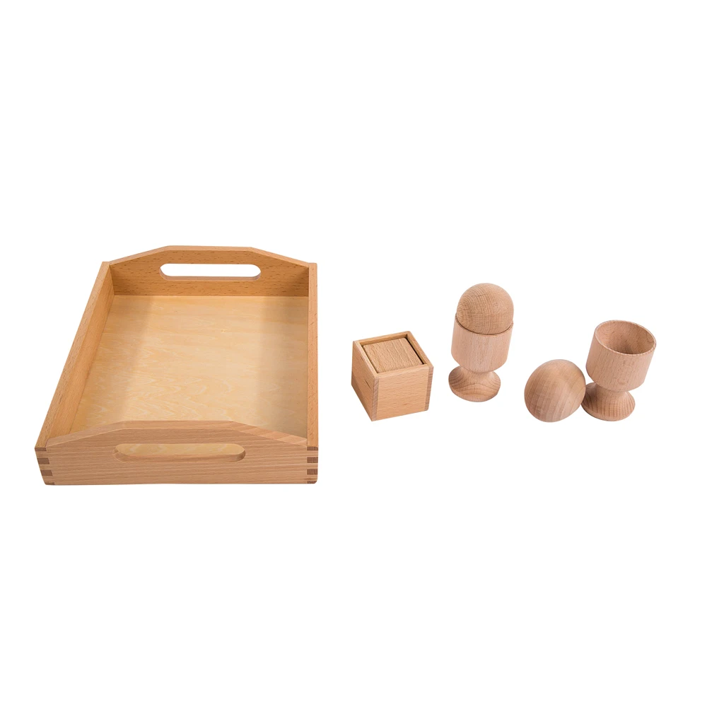 High Quality 6 Month Wooden Baby Educational Toys Montessori Toddler
