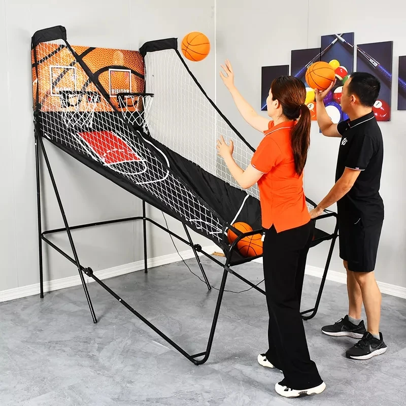 Custom Double Shooting Basketball Arcade Game Machines Street