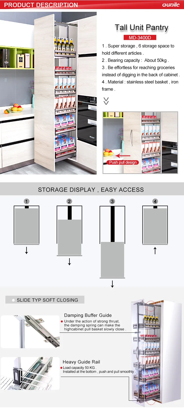Cabinet Storage Organizer