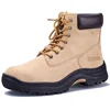 Genuine leather outdoor activities ridding hiking safety boots on sale FD6210