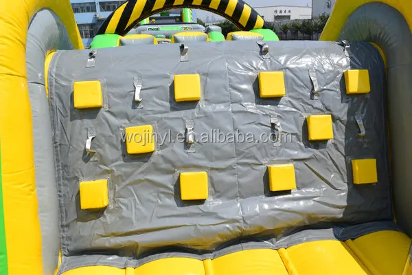 big inflatable obstacle course