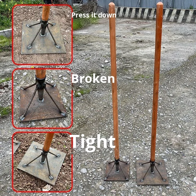 Manual Soil Compactor Flattening Tool Traditional Soil Hammer for ...