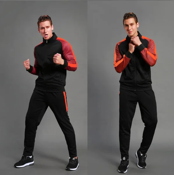 Latest Tracksuit Men Cotton Polyester 2023 High Quality Tracksuit