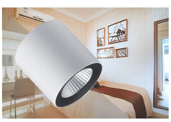 China New Product Aluminum Round Cylinder Surface Mounted Downlight surface mounted downlight for hotel