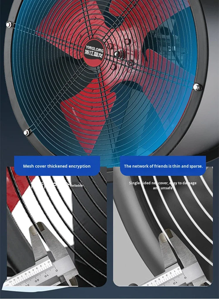 Axial Flow Fan, 220V/380V-Ball, 500mm - detail 24