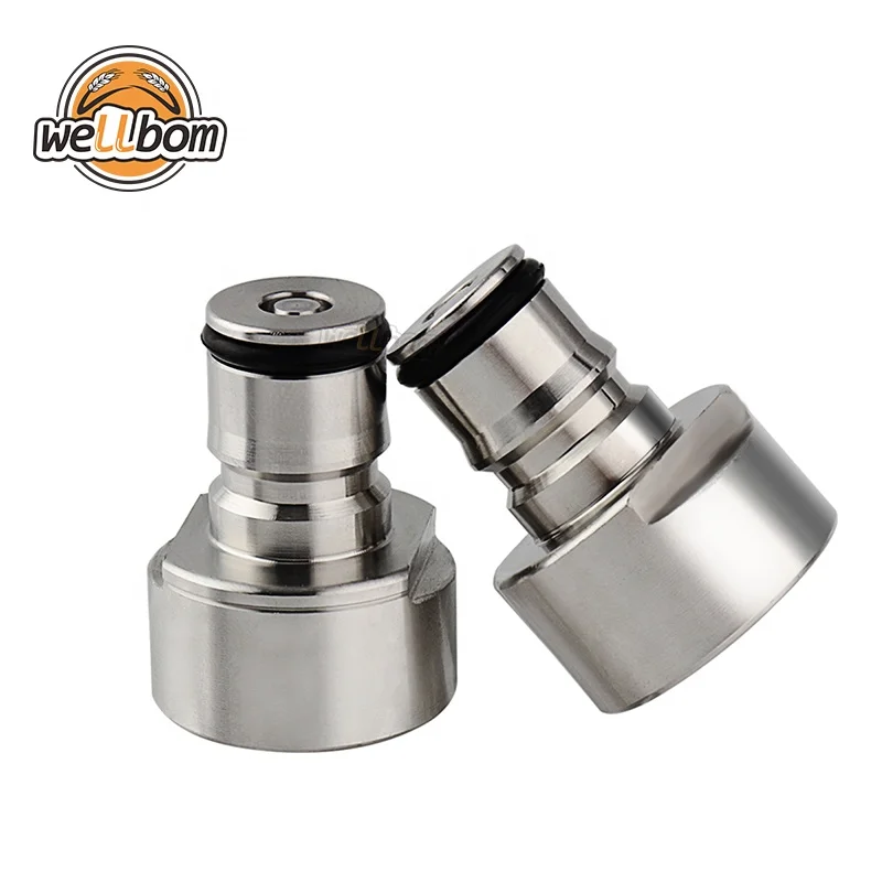 Carbonation Cap Ball Lock Post For Keg Coupler Kit Cornelius Type Ball