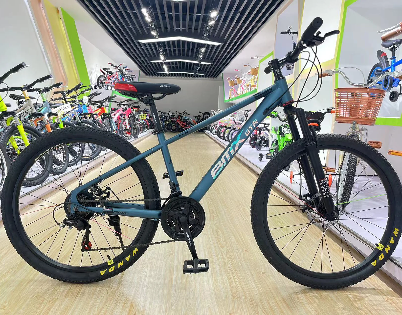 Tianjin 26 Inch MTB Bike - 21 Speed, Steel Frame, Suspension, Disc
