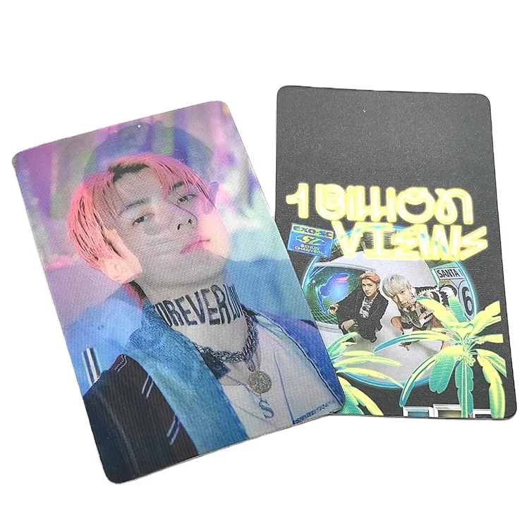 0.5mm Thick 3D Lenticular Card - Custom Print & Waterproof